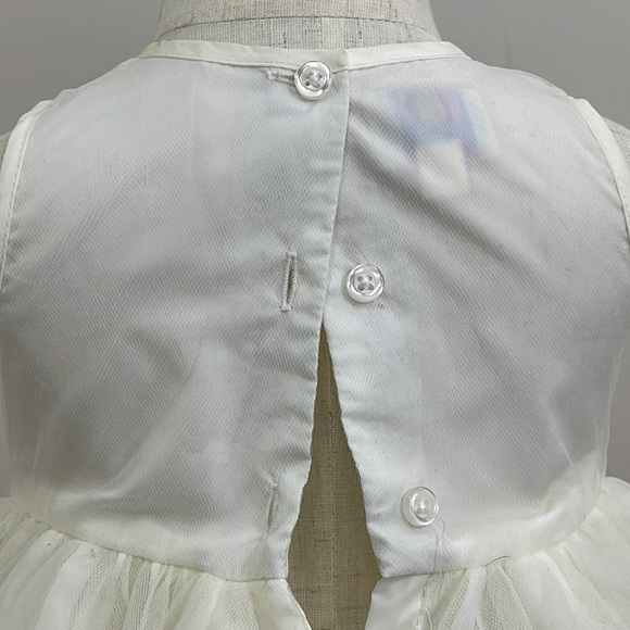 Marmellata Baby Girl’s Ivory Sequin and Tulle Dress - Picture 8 of 16